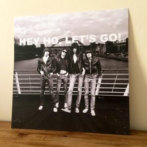 Lime Monkey Ramones on the tyne bridge Print