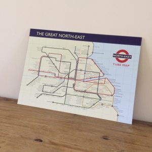 The Great North East Underground Unframed